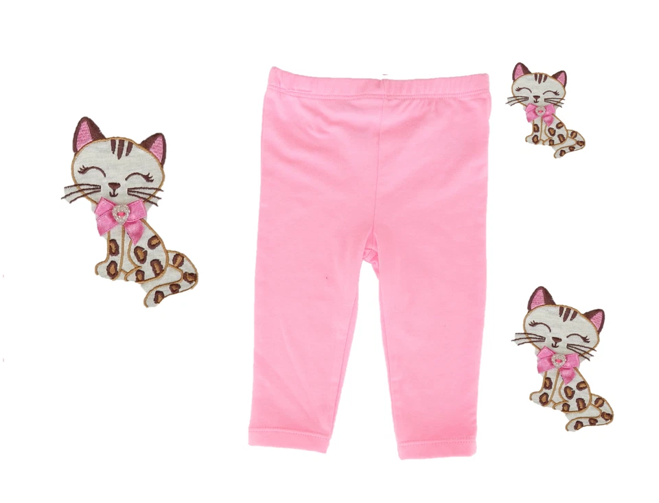 女宝宝 3-6 个月 2 件套小猫蝴蝶结全新带标签 — 第 3/3 张图片