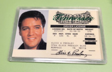 2 SOUVENIR ELVIS PRESLEY TENNESSEE DRIVERS LICENSES