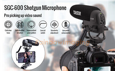 TAKSTAR SGC-600 Cardiod Shotgun Interview Microphone Mic for 