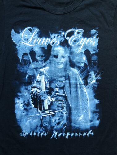 Leaves Eyes Spirits Masquerade 2011 Shirt Size Small - Picture 1 of 3