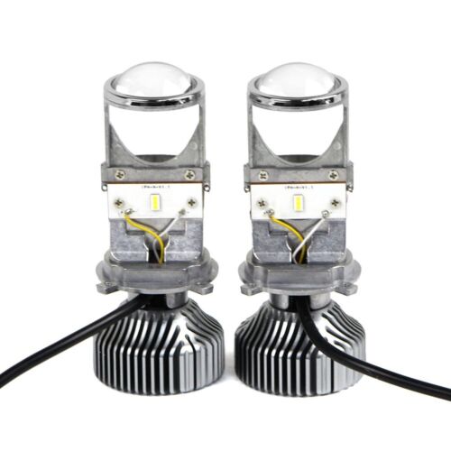 G1 LED Headlight Conversation Kit H4 Mini Lens Hi/Low Beam 5500K White 9003 Lamp - Picture 2 of 9
