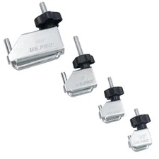 Pipe / Tube / Brake Line Clamp 4pc Set by U.S Pro tools AT188