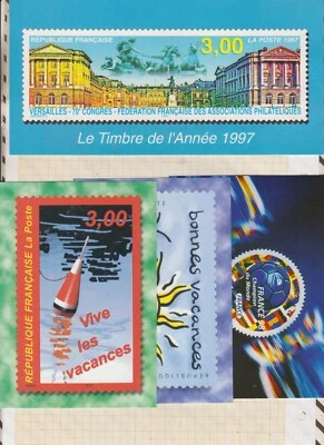22C778 LOT DE 4 CARTES "souvenir" LA POSTE - Photo 1/2