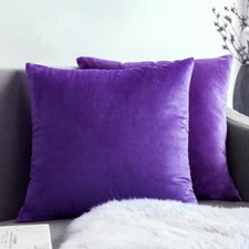 Plush Velvet Cushion Cover Sofa Pillow Case Soft Cushion Cover 16 18 20 22 24"