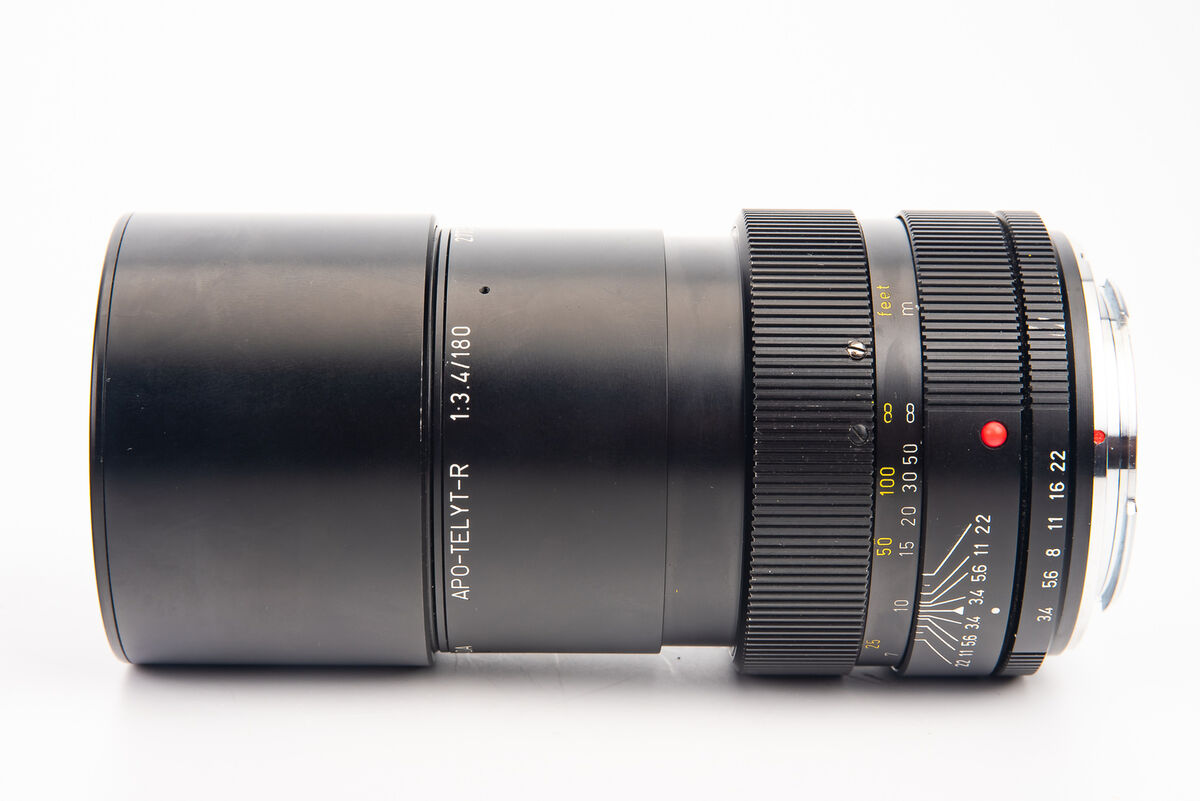 Leica Leitz Canada APO-Telyt-R 180mm f/3.4 MF Telephoto Lens Leica Leitz Canada APO-Telyt-R 180mm f/3.4 MF Telephoto Lens