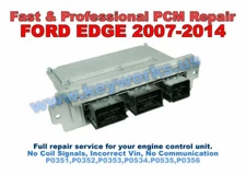 2007-2014 Ford EDGE FAST Engine Computer MISFIRE REPAIR SERVICE. ECU PCM ECM