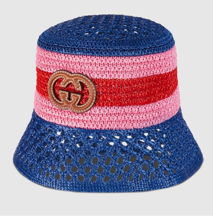 グッチ　ドラえもんコラボ　バケットハット　サイズL 希少　メンズ　レディース 注目コラボ【GUCCIxドラえもん】バケットハット