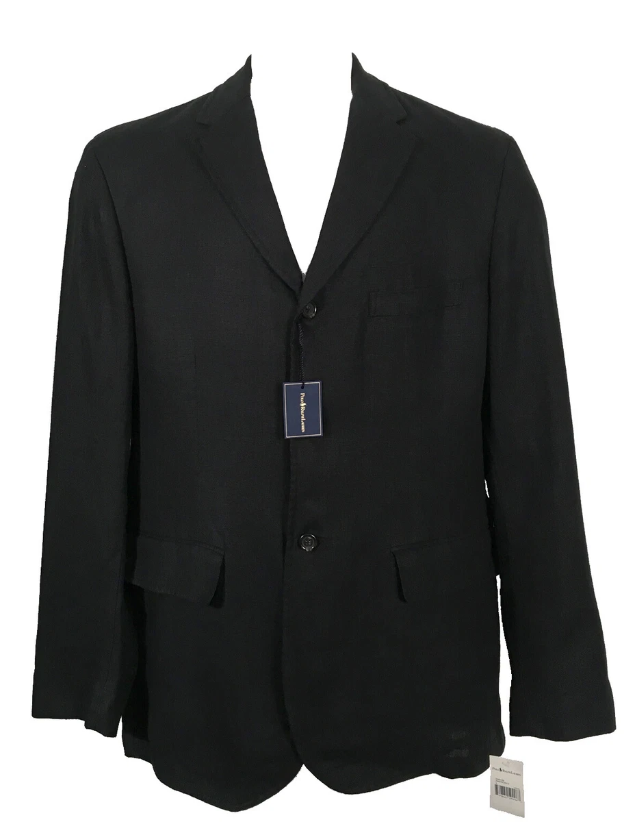 Polo Ralph Lauren Black Linen Suits & Blazers for Men for sale | eBay