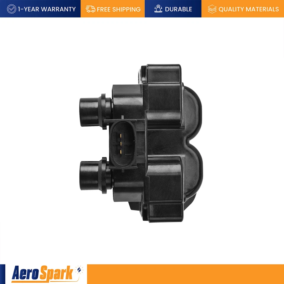 2 Ignition Coil & 8 Motorcraft Spark Plug & Wireset for Ford Mustang 4.6L FD487 - Image 4 of 4