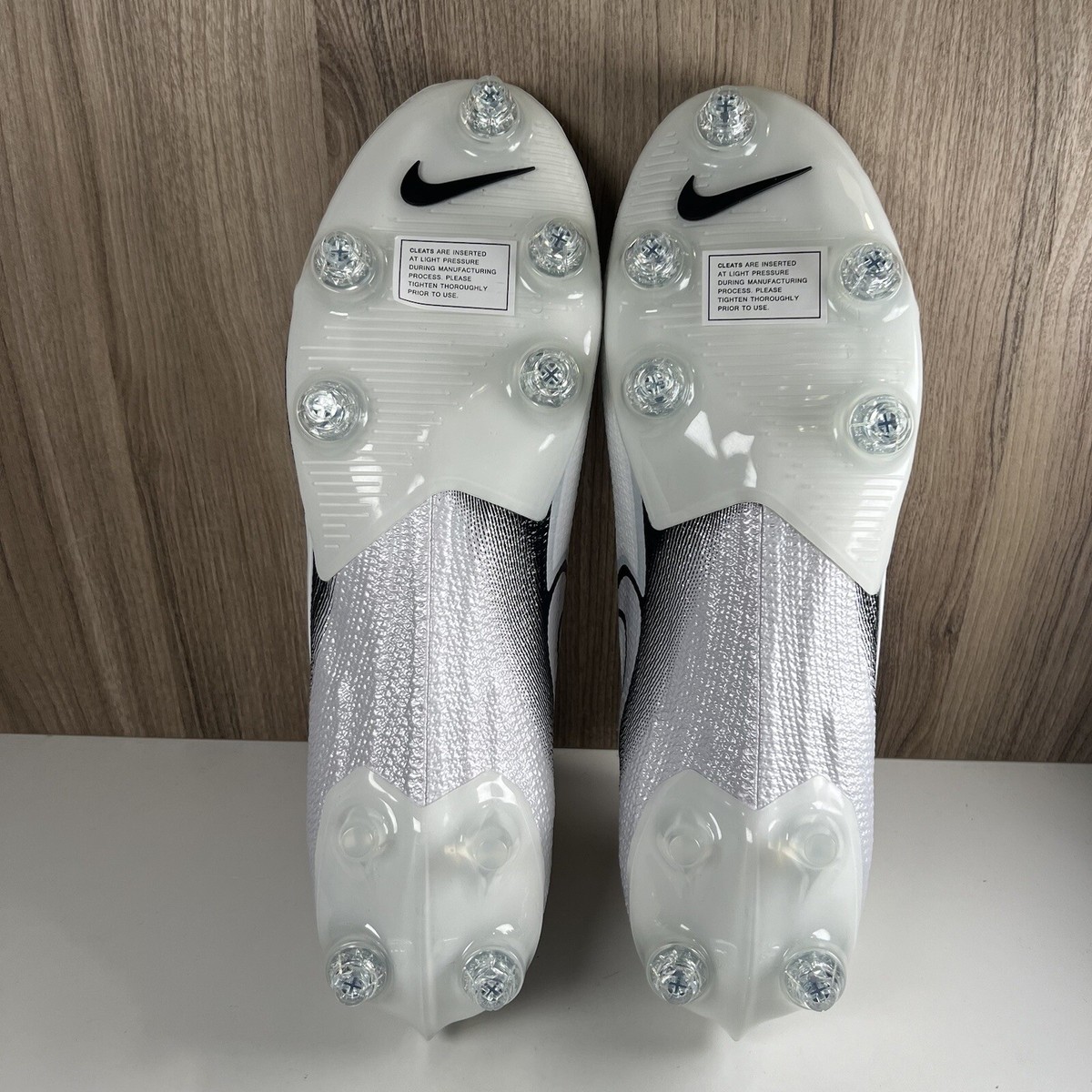 Nike Vapor Edge Elite 360 Flyknit Detachable White/Blk  display picture 3