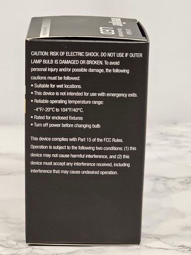 Meijer 4W Non Dimmable LED Decorative Light Bulb YELLOW - 6 PACK - Picture 3 of 5