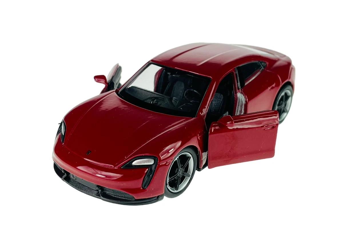 Porsche taycan 2024 turbo s red