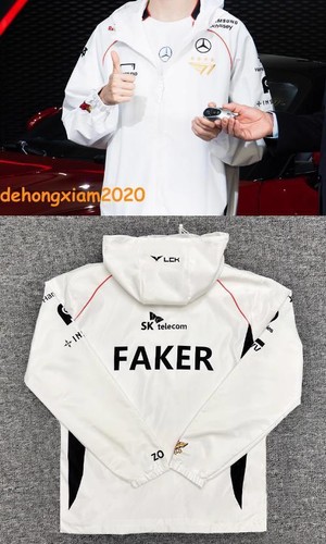 2024 LCK T1 Equipo Uniforme Jersey S14 Faker Chaqueta LOL Campeonato Mundial Abrigo Nuevo - Imagen 13 de 14