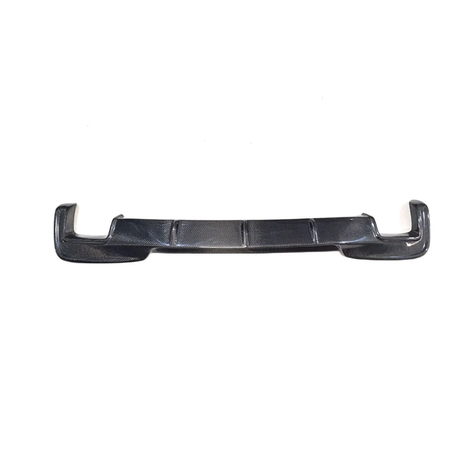 Divisor de labios difusor inferior trasero de fibra de carbono para BMW X3 F25 M Sport 2014-2017 Foto 3 de 4