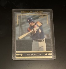 1991 Gold Leaf Rookies #BC14 Jeff Bagwell Rookie Baseball Card Astros sp RC