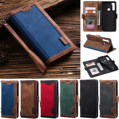Matte Wallet Flip Cover Case For Xiaomi Redmi Note 11s 4G Note 10s Note 9s 9A 9C
