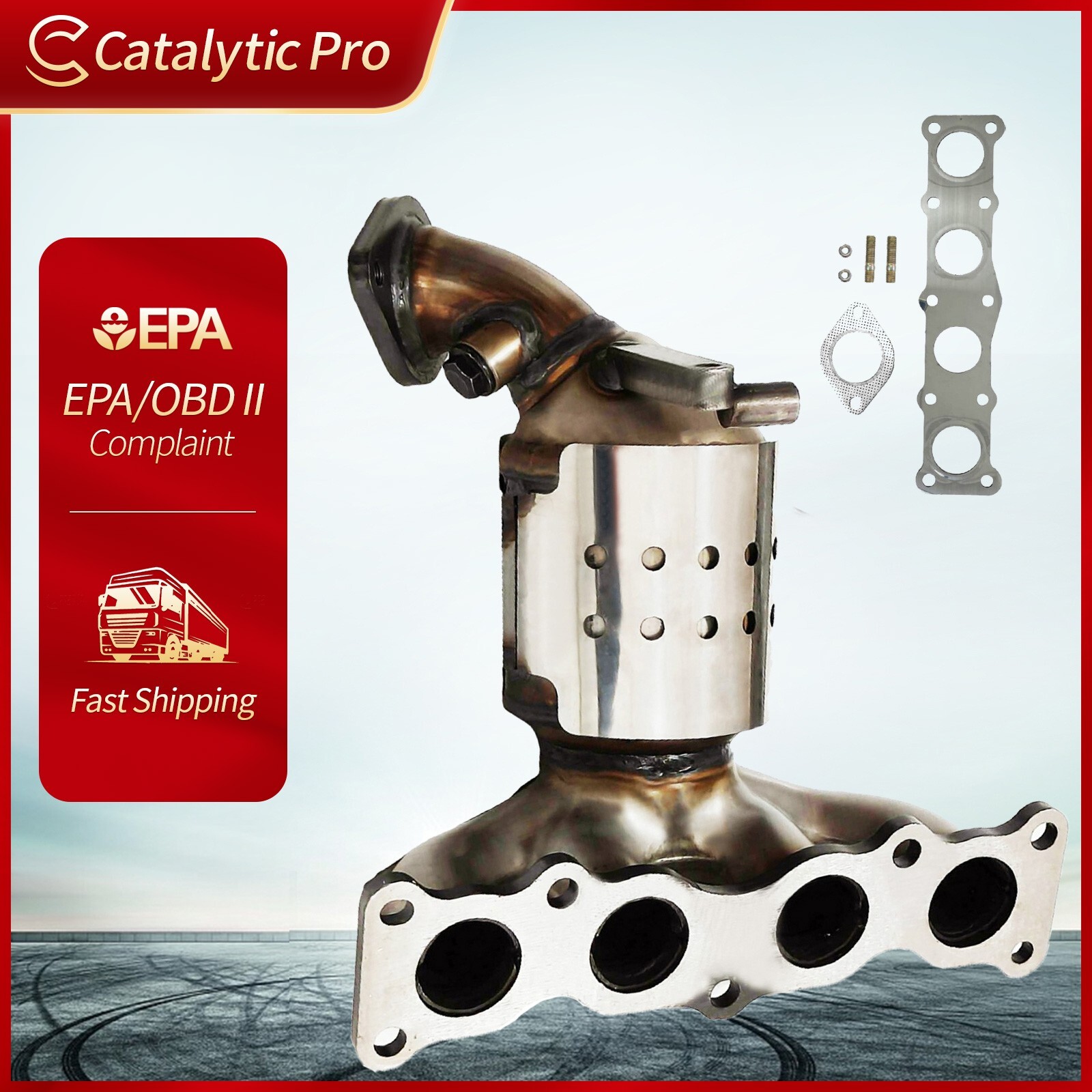 Fit For 2015 2016 2017 2018 2019 Hyundai Sonata 2.4L Catalytic Converter