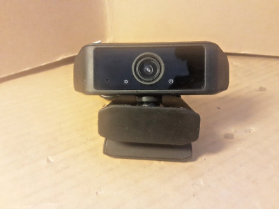 HD Webcams mit Mikrofon, 360° drehbare Computerkamera mit Sichtschutz