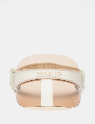 Christian Dior Sunglasses DIORCLUB V1U Ivory/Pink Visor Hat 100