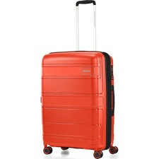 American Tourister Light Max Medium 69cm Hardside Suitcase Flame Orange 48199