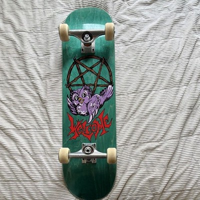 Spitfire Formula Four Wood Skateboard Complete Green Purple Red Manual