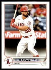 2022 Topps Jack Mayfield Los Angeles Angels #614