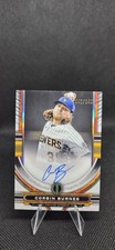 2023 Topps Tribute Tribute Auto! 42/140! Corbin Burnes #TA-CB On Card! Cy Young!