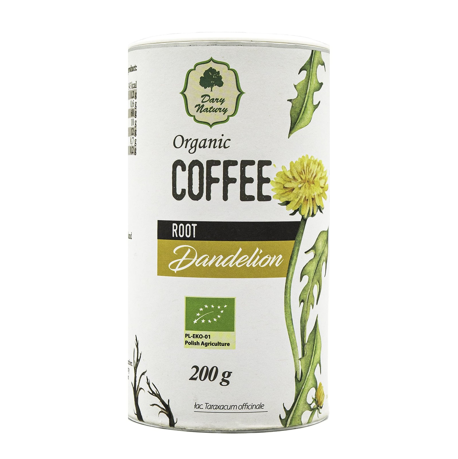 Organic Coffee Root Dandelion - Taraxacum Officinale - Caffeine Free - Detox...