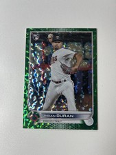 2022 Topps Update Series Jhoan Duran Green Foilboard 445/499