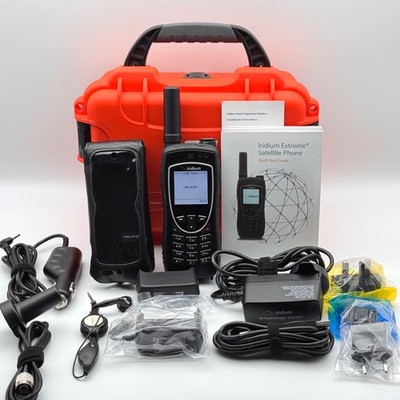 Iridium 9575 Extreme Satellite Phone   Global Kit Complete   Worldwide Shipping