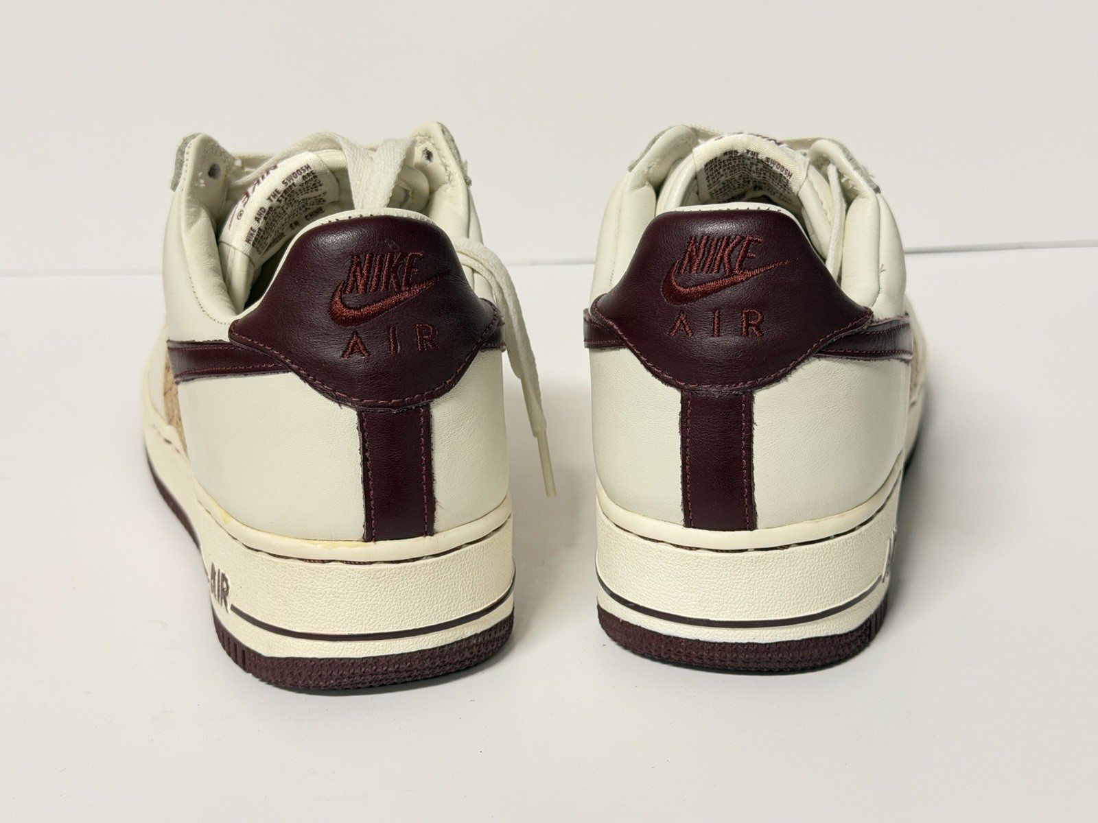 Nike Air Force 1 Premium Supreme Off White 309439-161 Women's Sz 11.5 (Men 10) thumbnail 11