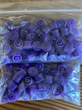 Qty 100 ENFit Syringe Cap SREW ON NEW