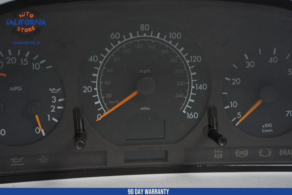 Cuadro de instrumentos velocímetro Mercedes R129 SL500 SL600 1998 1294402411 FABRICANTE DE EQUIPOS ORIGINALES Foto 4 de 4