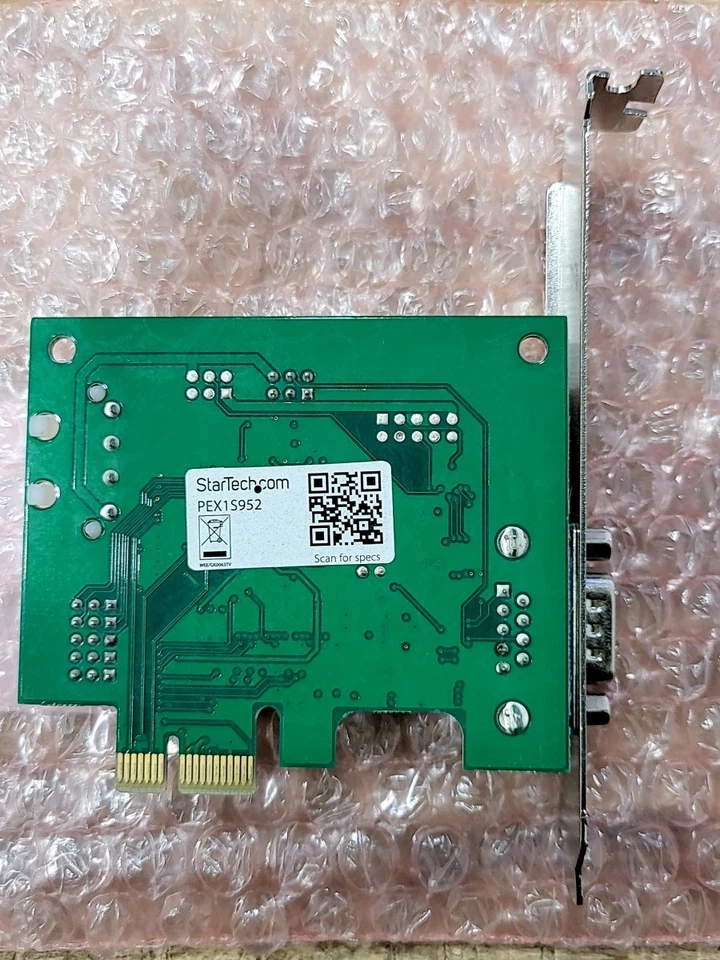 StarTech.com PEX1S952 P52E-R2 V1.3 Serial Card Native PCIe DB9 - Image 2 of 3