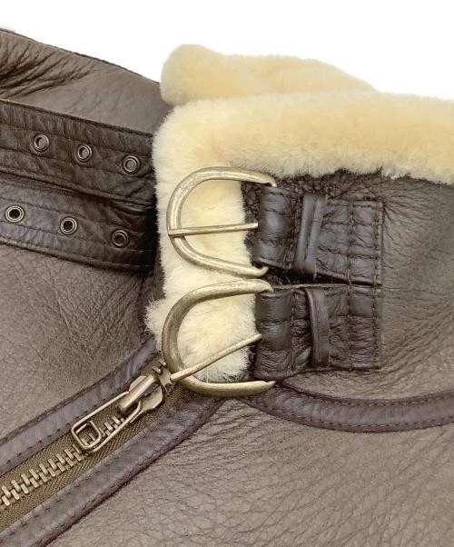 Bellezza Uomo Collection                    Shearling jacket brown image 14
