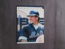 2000 PACIFIC PARAMOUNT DOUBLE VISION BASEBALL CARD MIKE PIAZZA NEW YORK METS