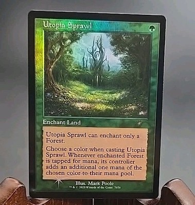 Utopia Sprawl (7070) Secret Lair Drop MTG Foil Near Mint 