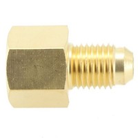 Eurowagens Adapter Werkzeug FüR Klimaanlagen 1/4 SAE AußEngewinde Messing Gold