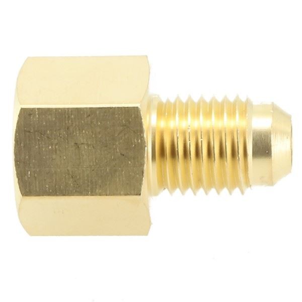 Eurowagens Adapter Werkzeug FüR Klimaanlagen 1/4 SAE AußEngewinde Messing Gold-image