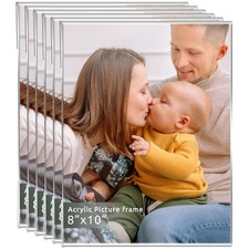 8x10 Picture frame,High Transparent Photo Frame,Clear Acrylic 8 x 10 frame,Pi...