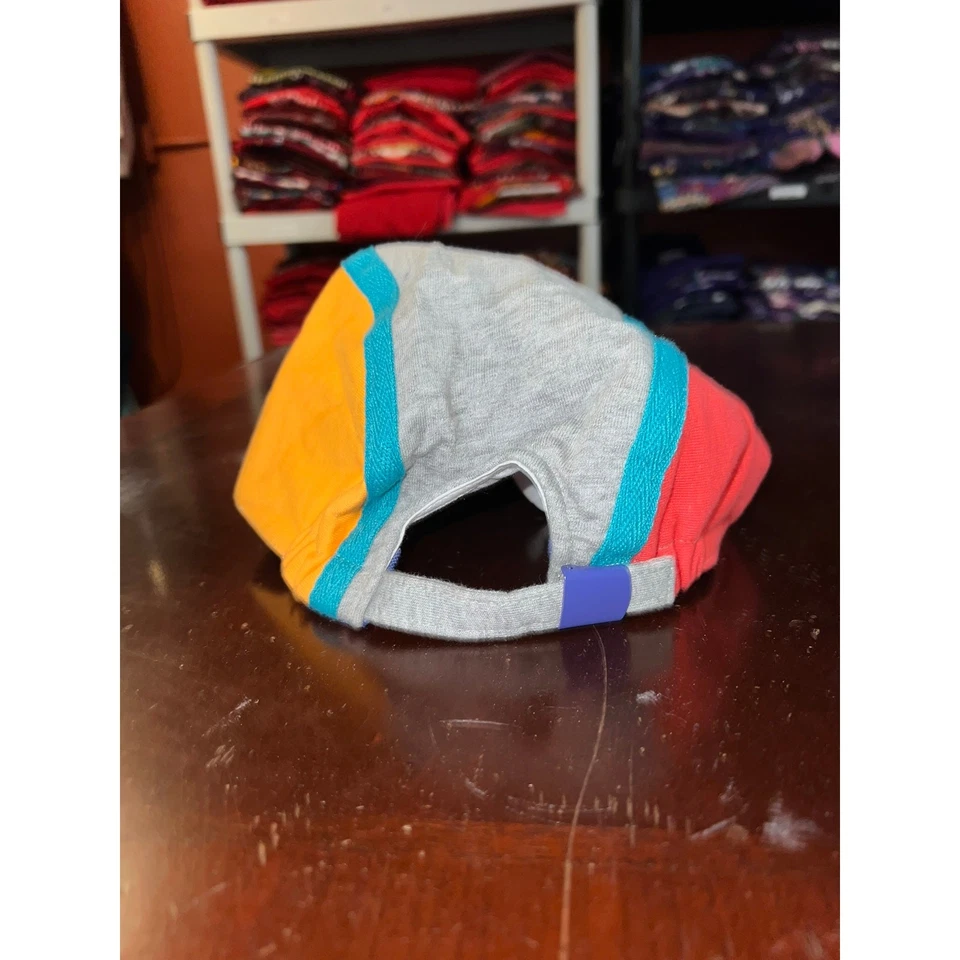 Vintage Baby Gymboree Hat Car Palm Tree Hawaii Gray Red yellow Multicolor 90s L - Image 4 of 4