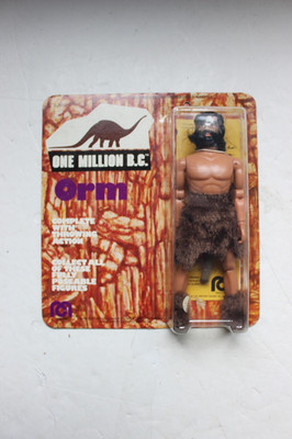 1977 MEGO ONE MILLION BC   ORM     Action Figure Mint Unpunched Card nice card