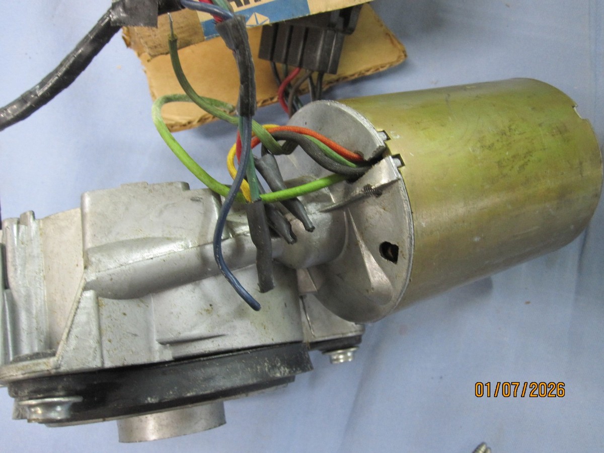Mopar 3 Speed Wiper Motor 69-70 Road Runner Charger Super Bee GTX