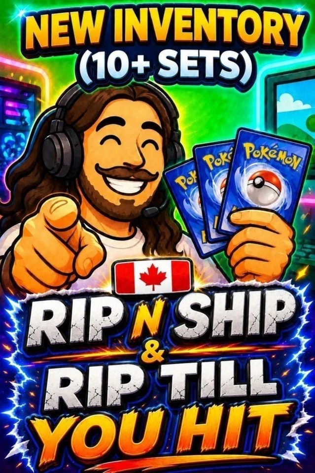 🔥 NEW POKÉMON PACKS 🔥 RIP N SHIP 🔥 RIP TILL YOU HIT 🔥