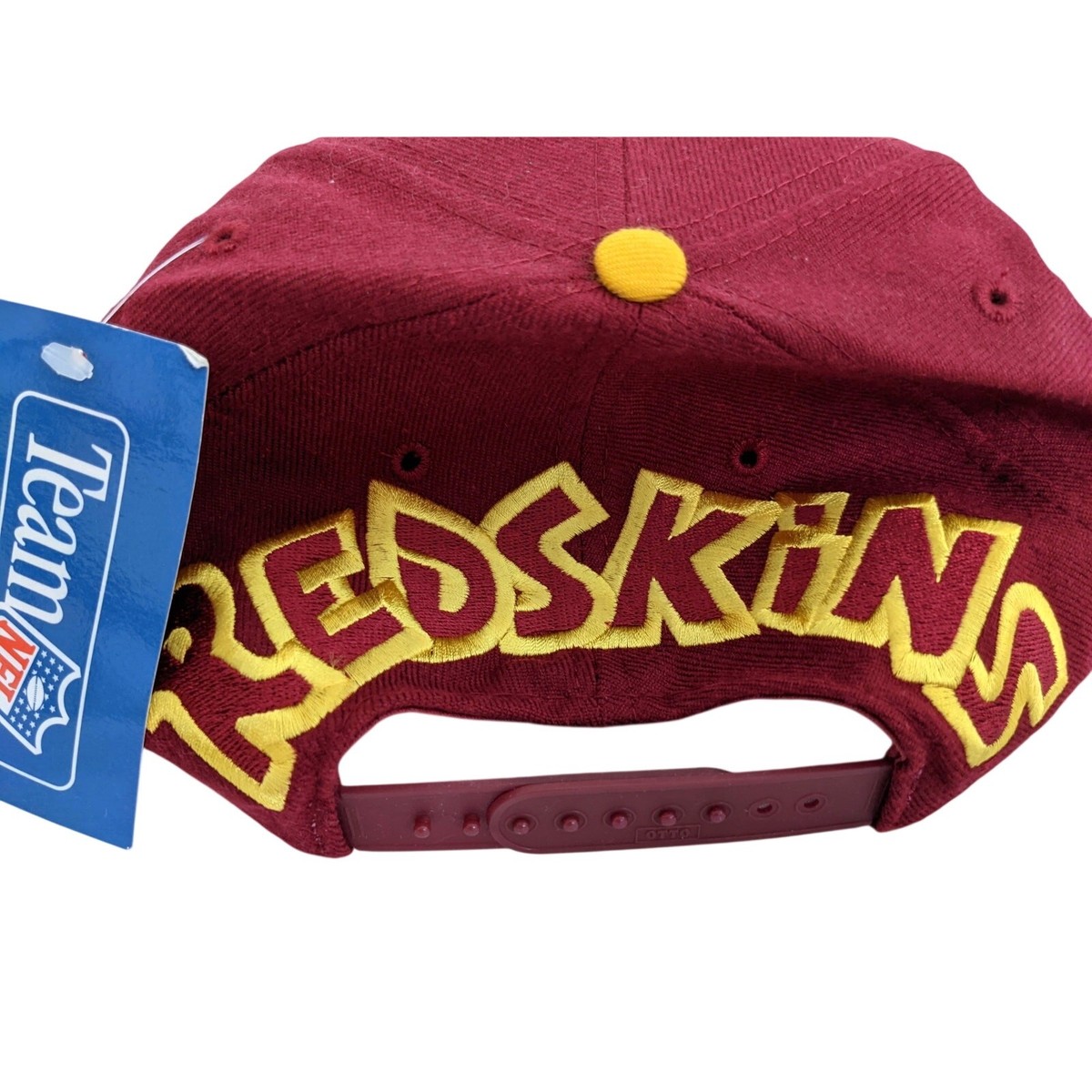 NEW Washington Redskins 90s ANNCO snapback Bubble Graffiti cap red