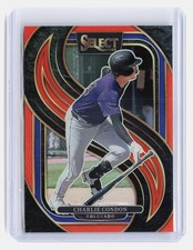 Charlie Condon 2025 Panini Select #158 Orange Prizms #d 3/49 - Rockies