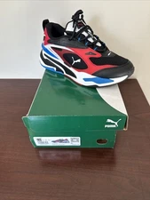 PUMA BIG KIDS RS-Fast Sneakers JR 375696-10 Sz 5.5C