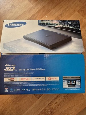 Samsung BD-J5500 3D Blu-ray Player / DVD Player - neuwertig in OVP