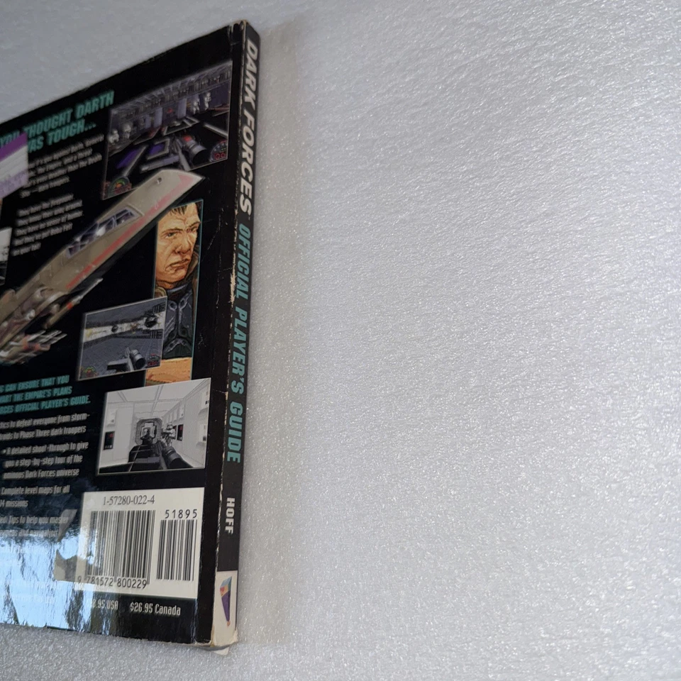 Star Wars Dark Forces official Player's Guide strategy guide Gc used rare book - Image 3 of 4