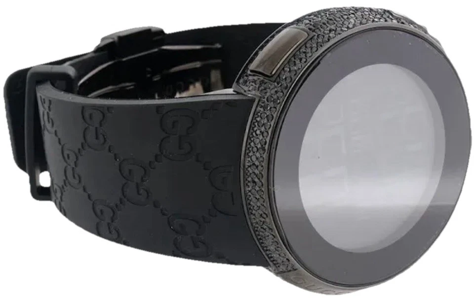 Reloj digital para hombre Gucci 316L Grammy edición especial 45 mm diamante negro circonita cúbica Foto 3 de 4